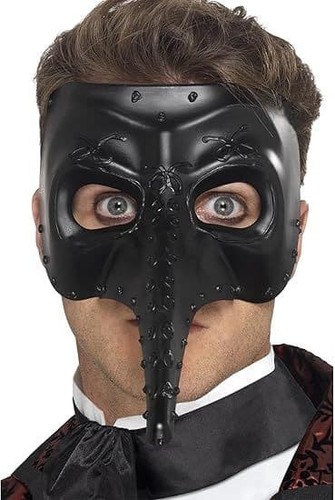 Venetian capitano mask - venetian,
