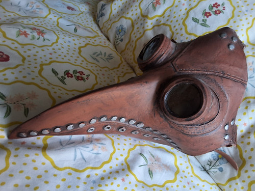 Steampunk plague doctor brown - steampunk,