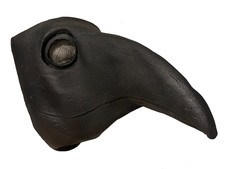 The BLACK Plague Doctor Mask