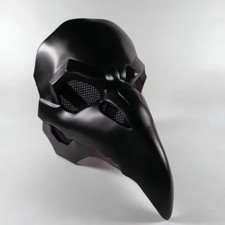 Punk Crow Mask Costume for